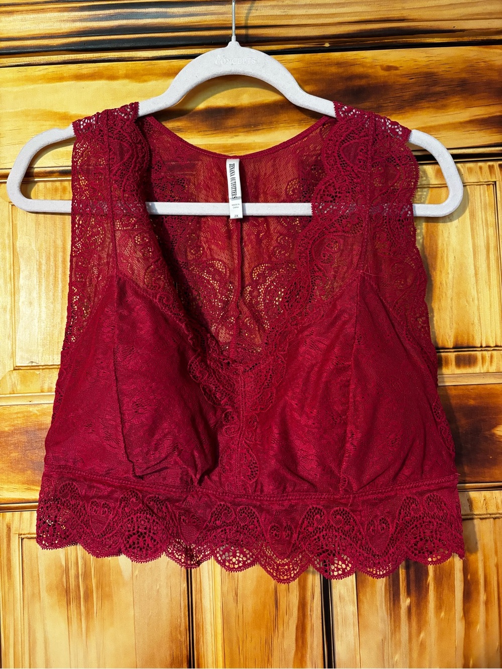 Lace Bralette 2X